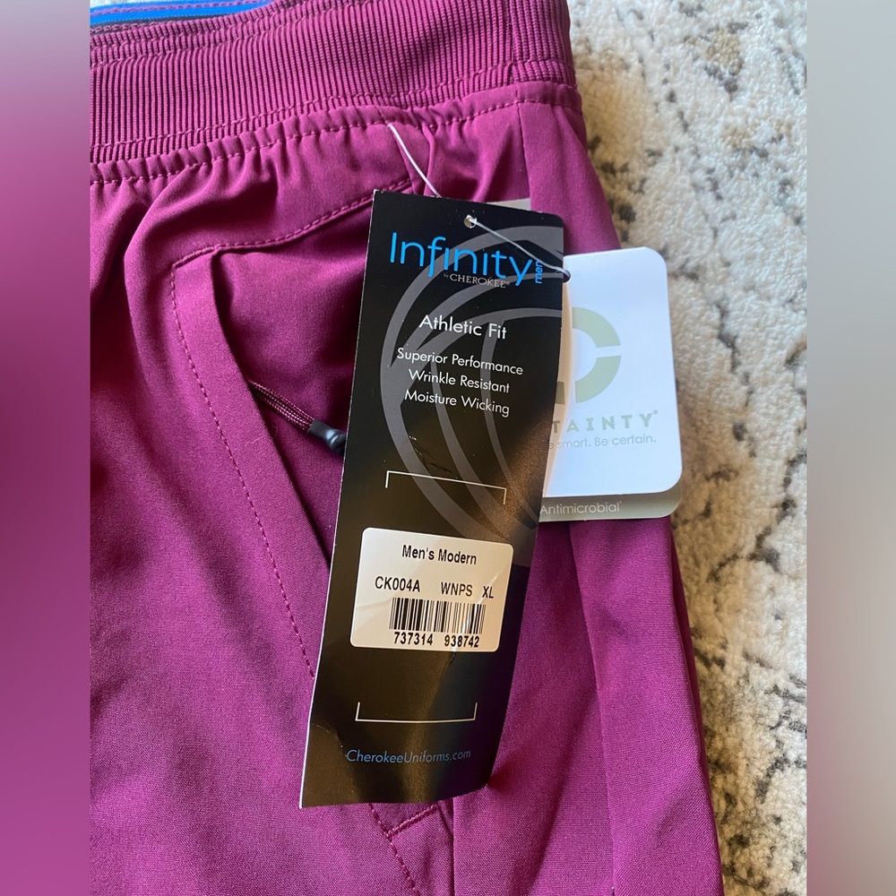 Infinity Cherokee Men’s Jogger Scrub Pants - Picture 5 of 6
